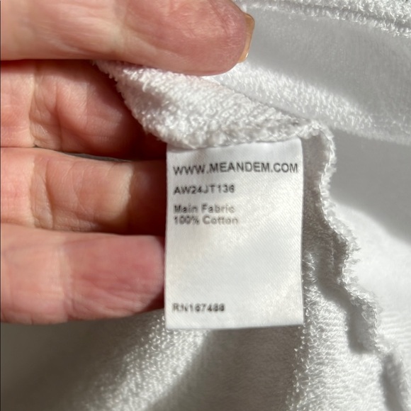 Madewell White Long Sleeve Top - Picture 5 of 5